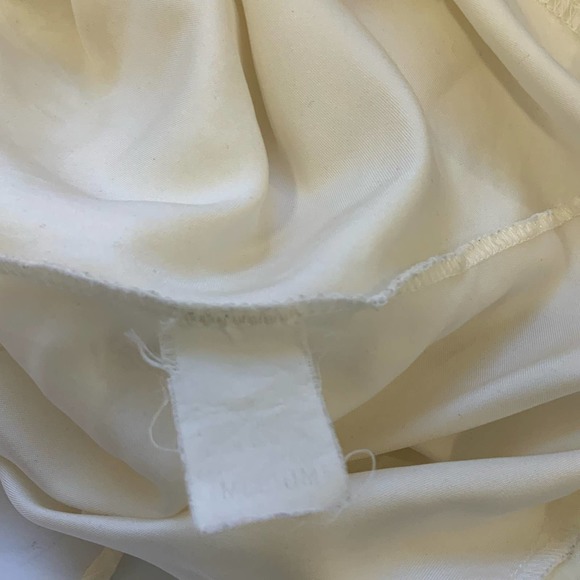 Dior White Lace Trim Chemise - Picture 5 of 6